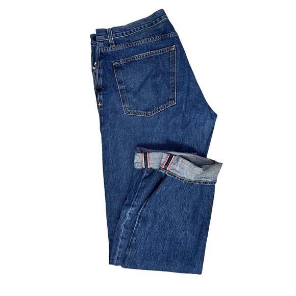 Imogene + Willie Barton Mens Slim Jeans 36 Selvedge Denim USA Made Button Fly - Picture 8 of 9